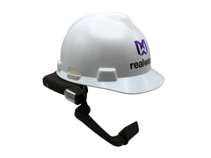 MSA V-Gard® Front Brim Hard Hat with RealWear Logo