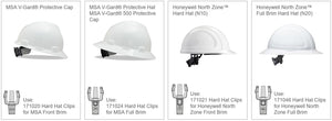 Hard Hat Clips (50 Pair Pack)