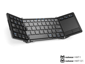 Folding Bluetooth Keyboard & Touchpad